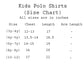 Exclusive Panel L-S-C-T Kids Polo - R-B