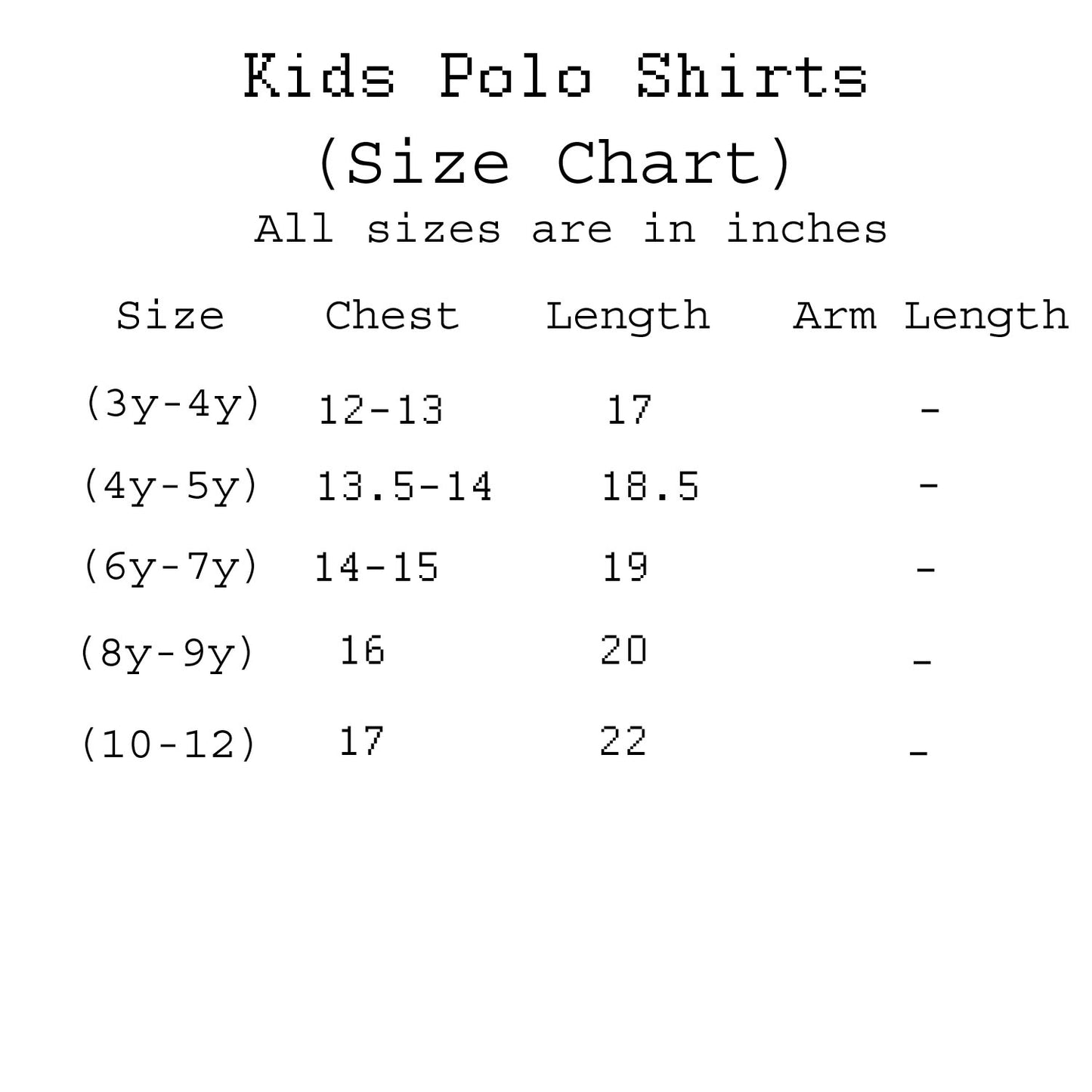Exclusive Panel L-S-C-T Kids Polo - R-B