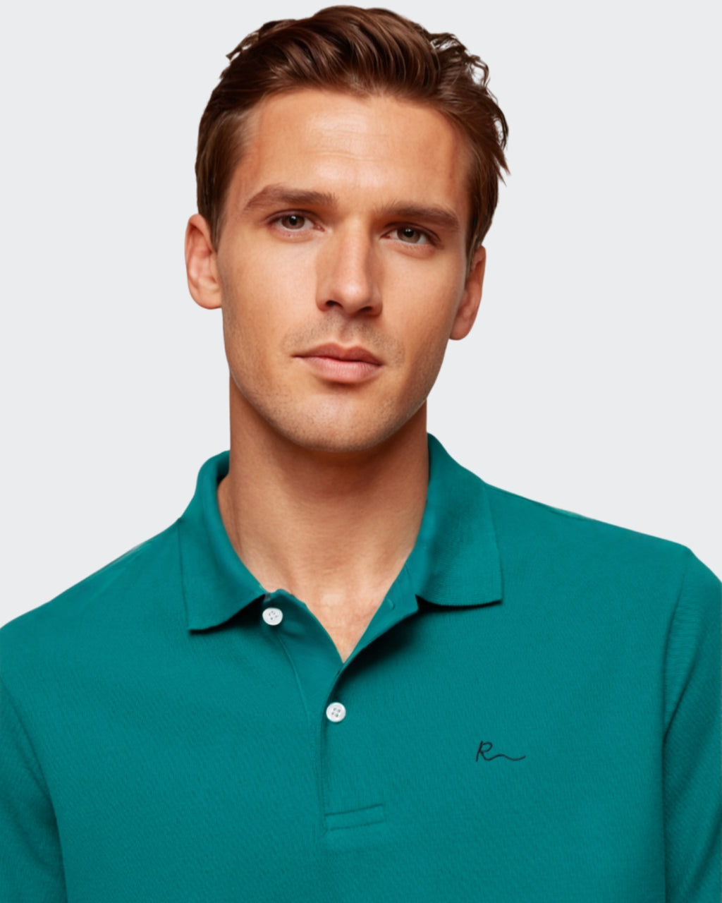 Premium Raffauli Men Iconic Polo - Green