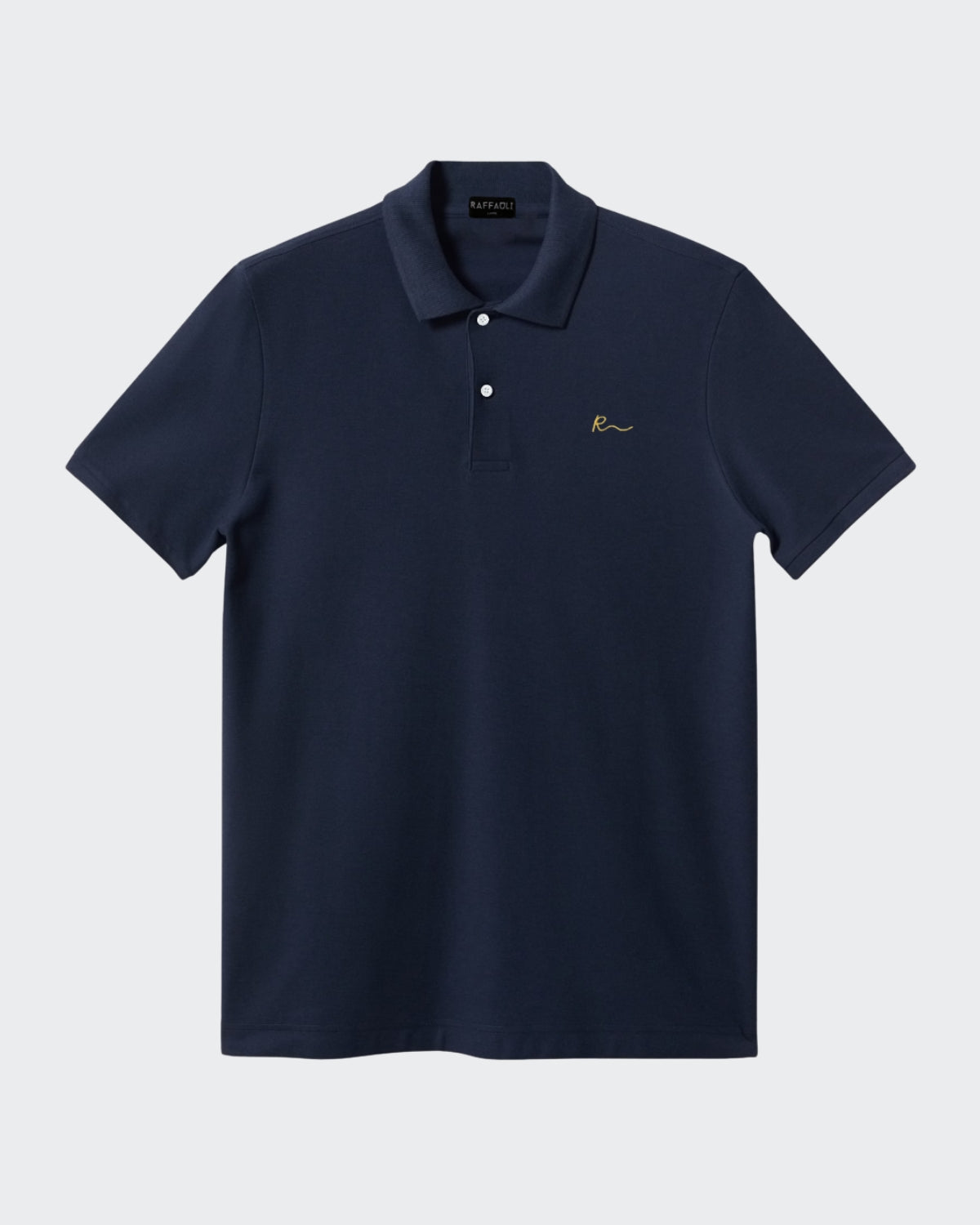 Premium Raffauli Men Iconic Polo - Navy Blue