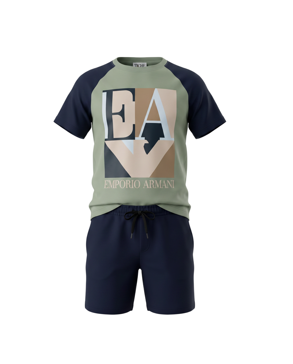 Kids E/A Tracksuit Set - C Green