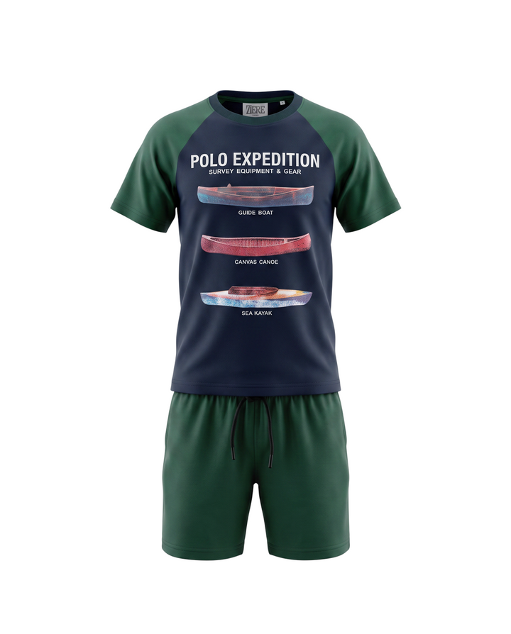 Kids Expedition Tracksuit Set - Navy Blue