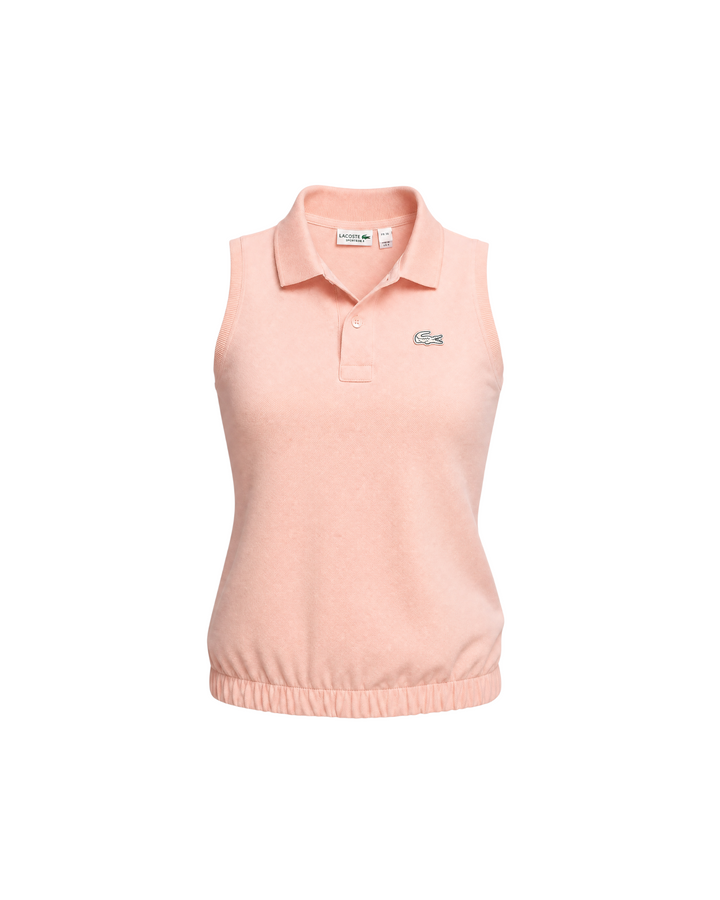 Premium Baby Girl Lac. Polo Shirt - Baby Pink