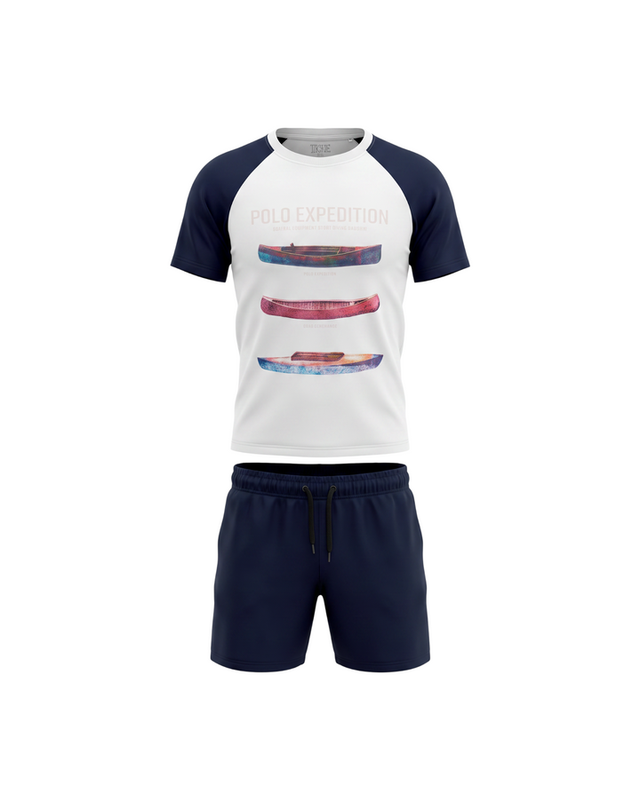 Kids Expedition Tracksuit Set - White