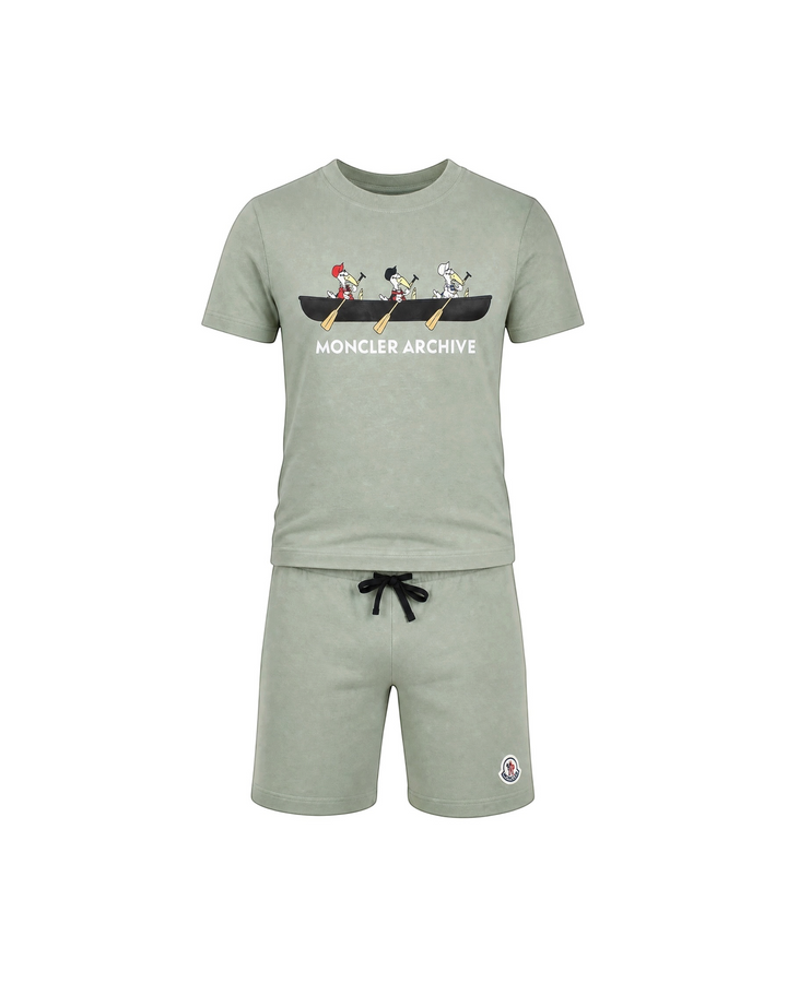 Kids Archive Tracksuit - C Green