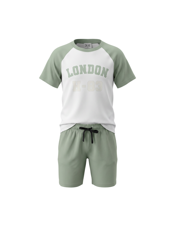 Kids London Tracksuit - Olive