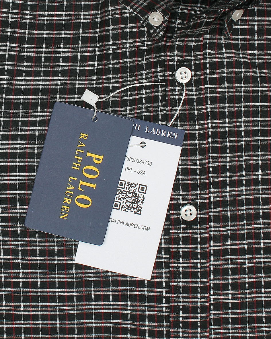 Iconic R/L Button Down Shirt - Checkered