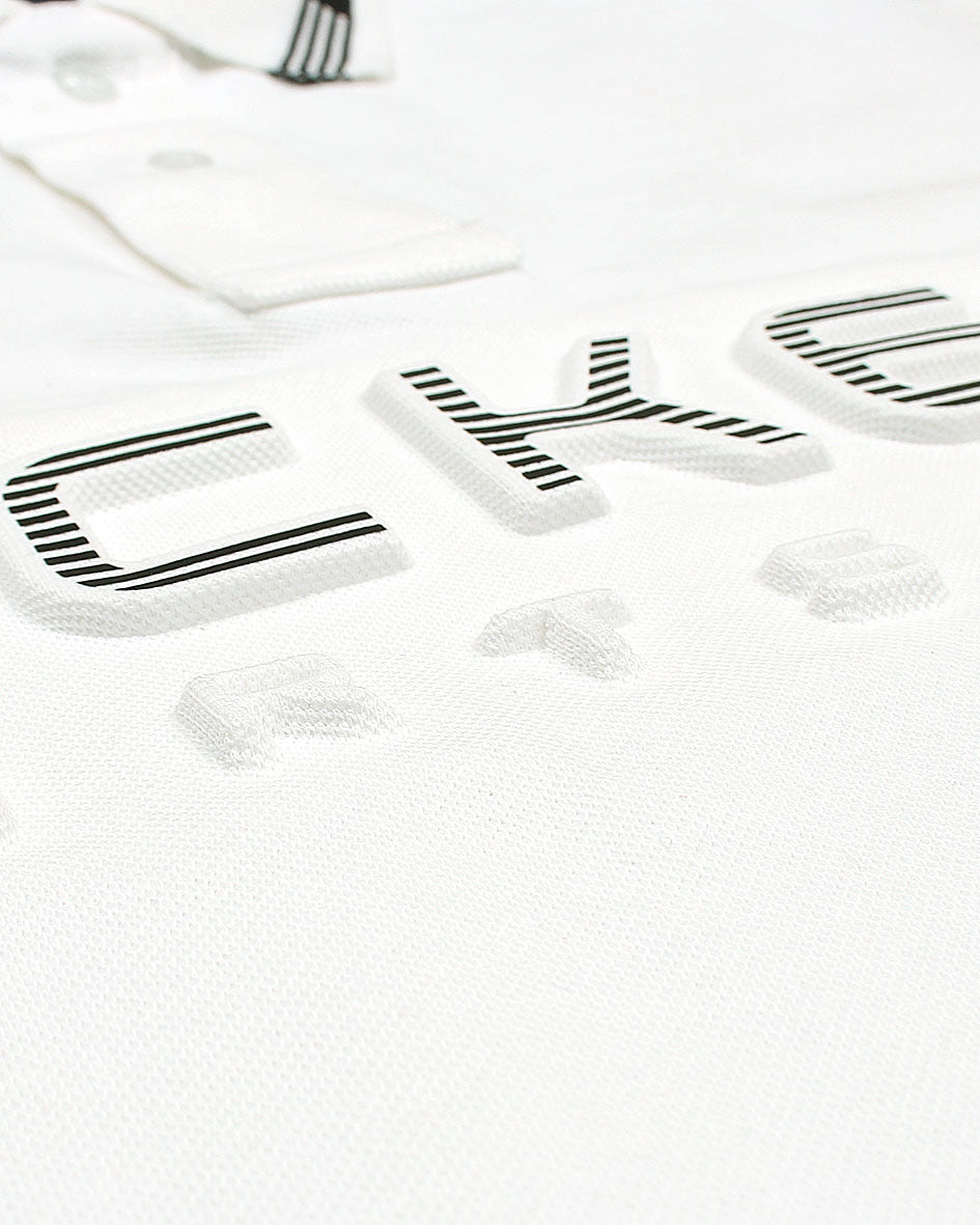 Premium HKT High Density Motive Polo - White