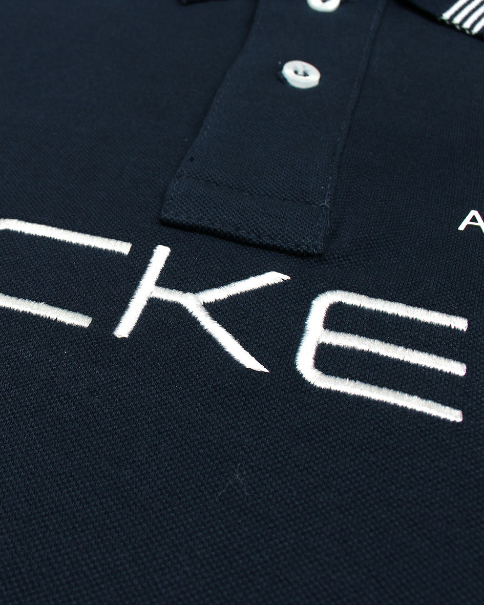 Premium HKT Motive Polo - Navy Blue