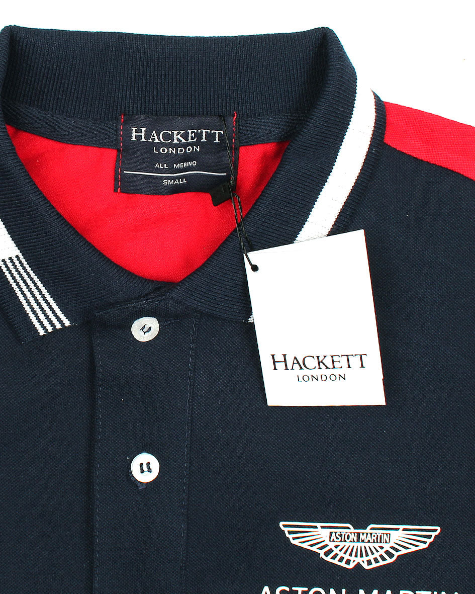 Premium HKT Motive Polo - Navy Blue