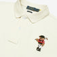 Iconic Bear Jersey Polo - Off White