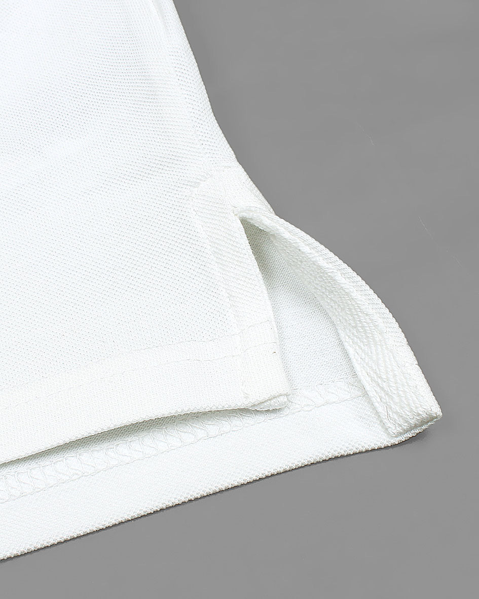 Premium HKT High Density Motive Polo - White