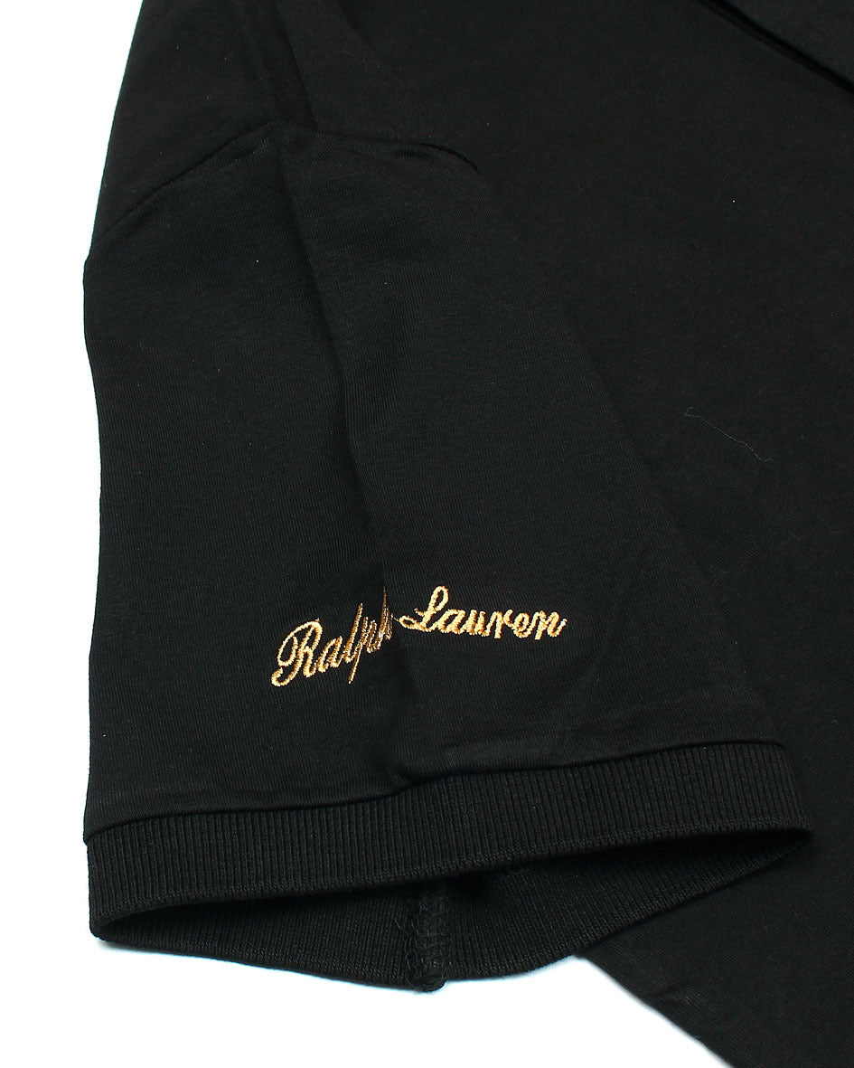 Iconic Bear Jersey Polo - Black