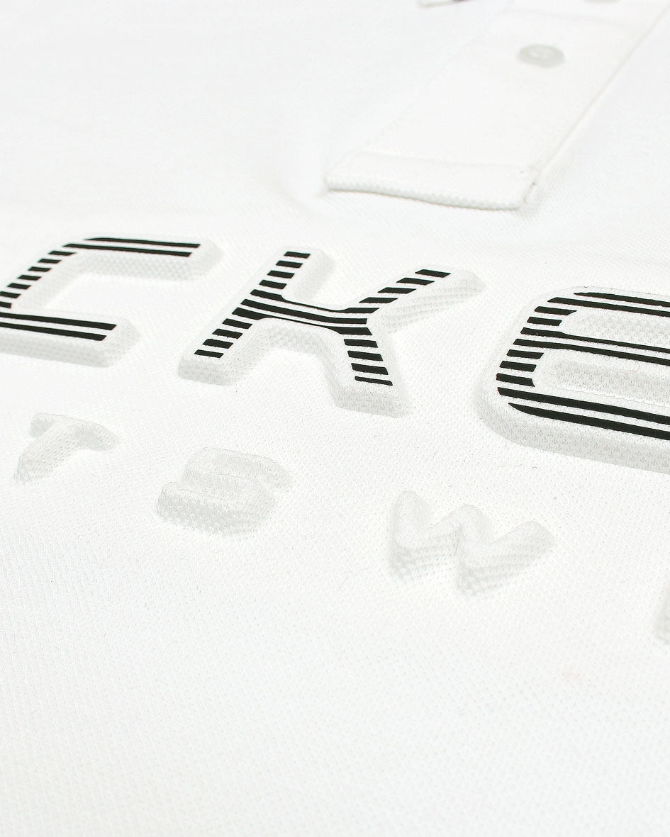 Premium HKT High Density Motive Polo - White