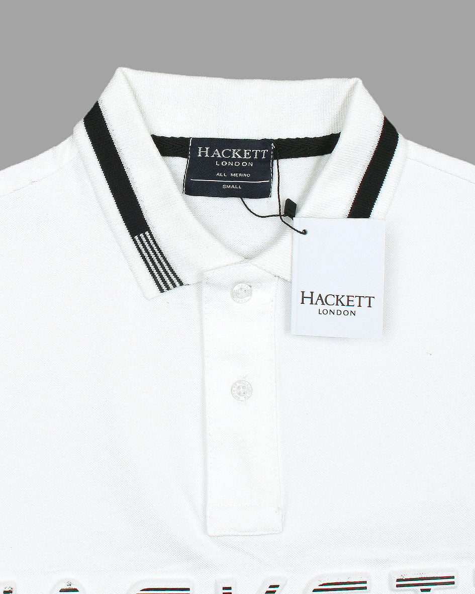 Premium HKT High Density Motive Polo - White