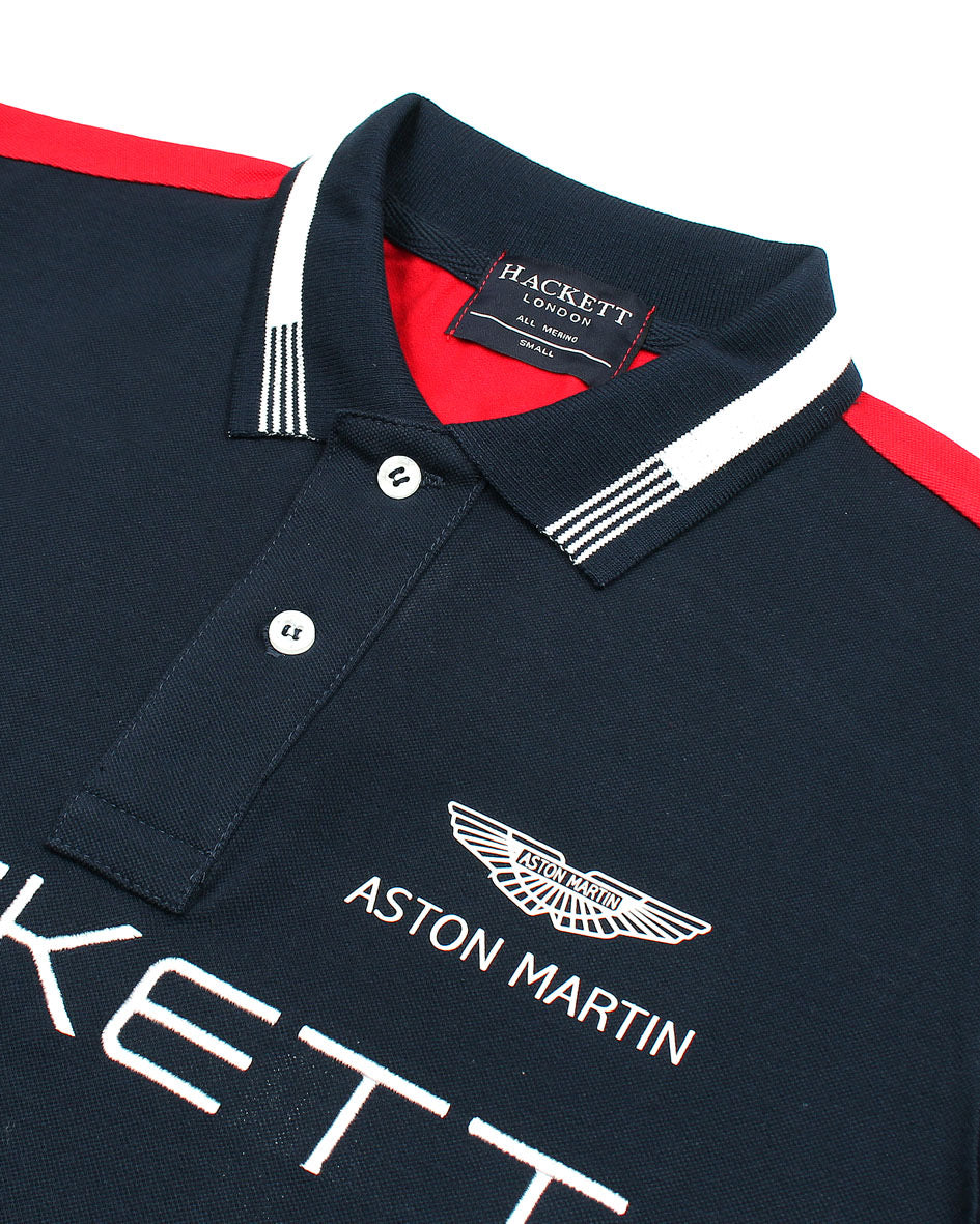 Premium HKT Motive Polo - Navy Blue