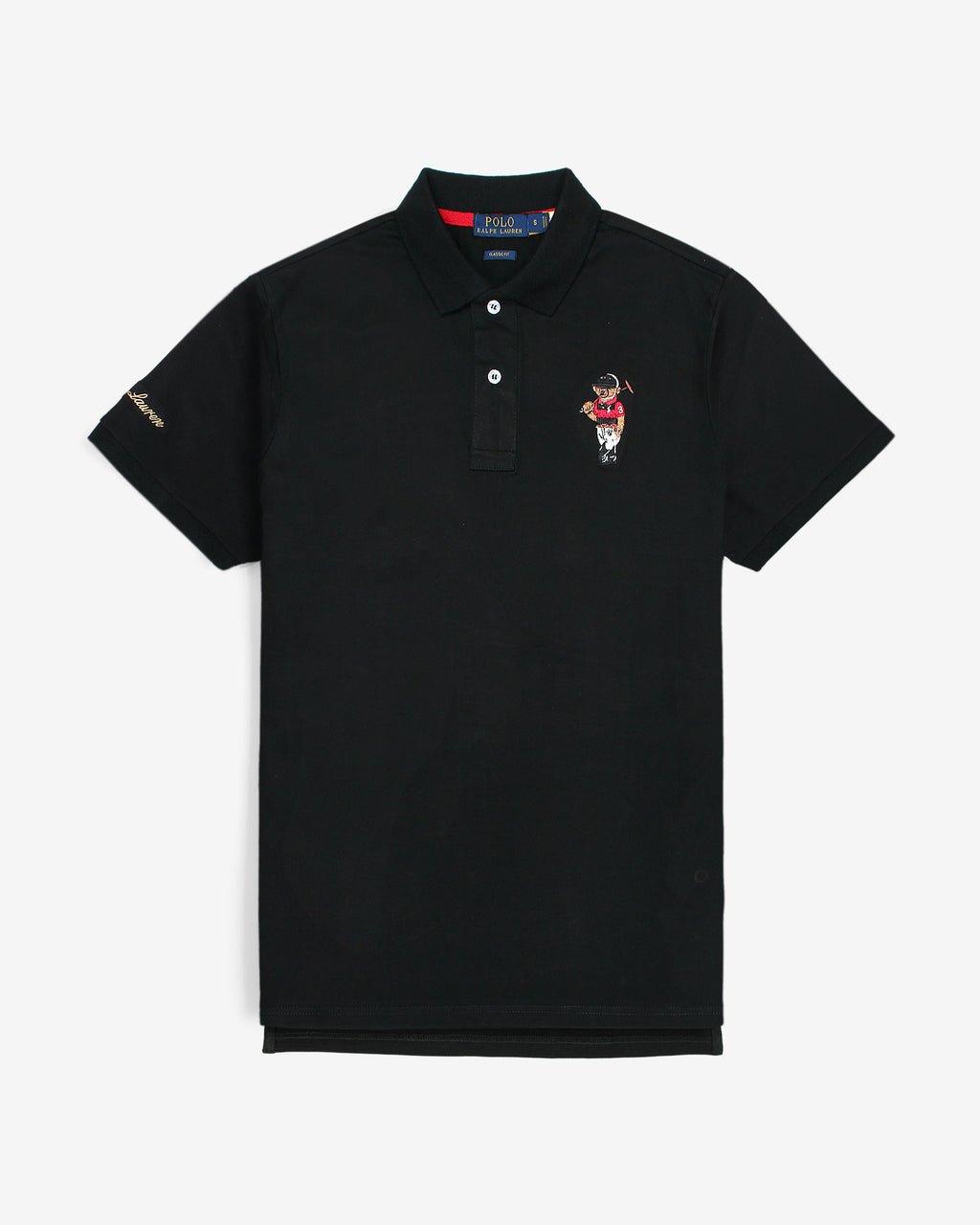 Iconic Bear Jersey Polo - Black