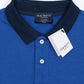 Premium HKT Arm Contrast Polo - Royal Blue