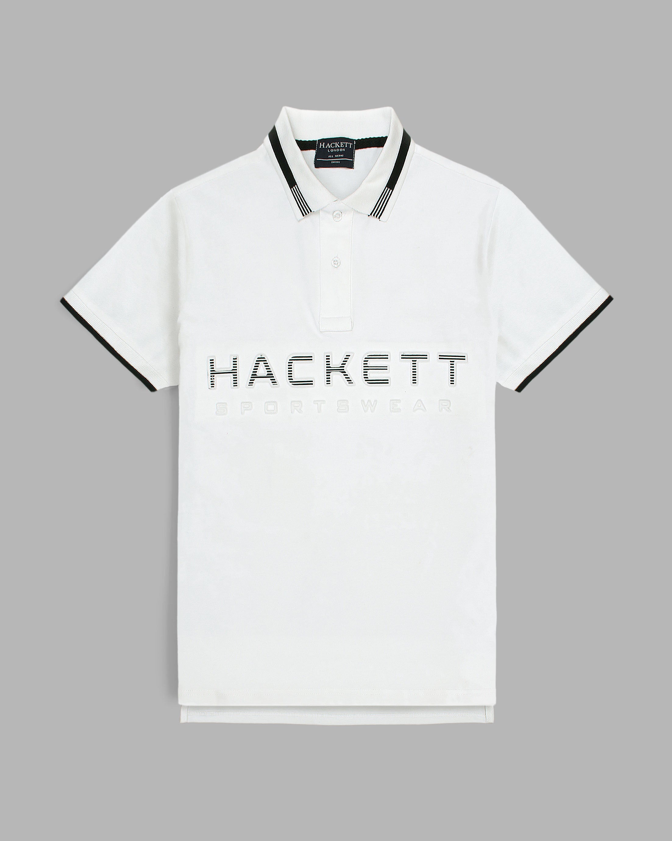 Premium HKT High Density Motive Polo - White