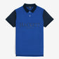 Premium HKT Arm Contrast Polo - Royal Blue