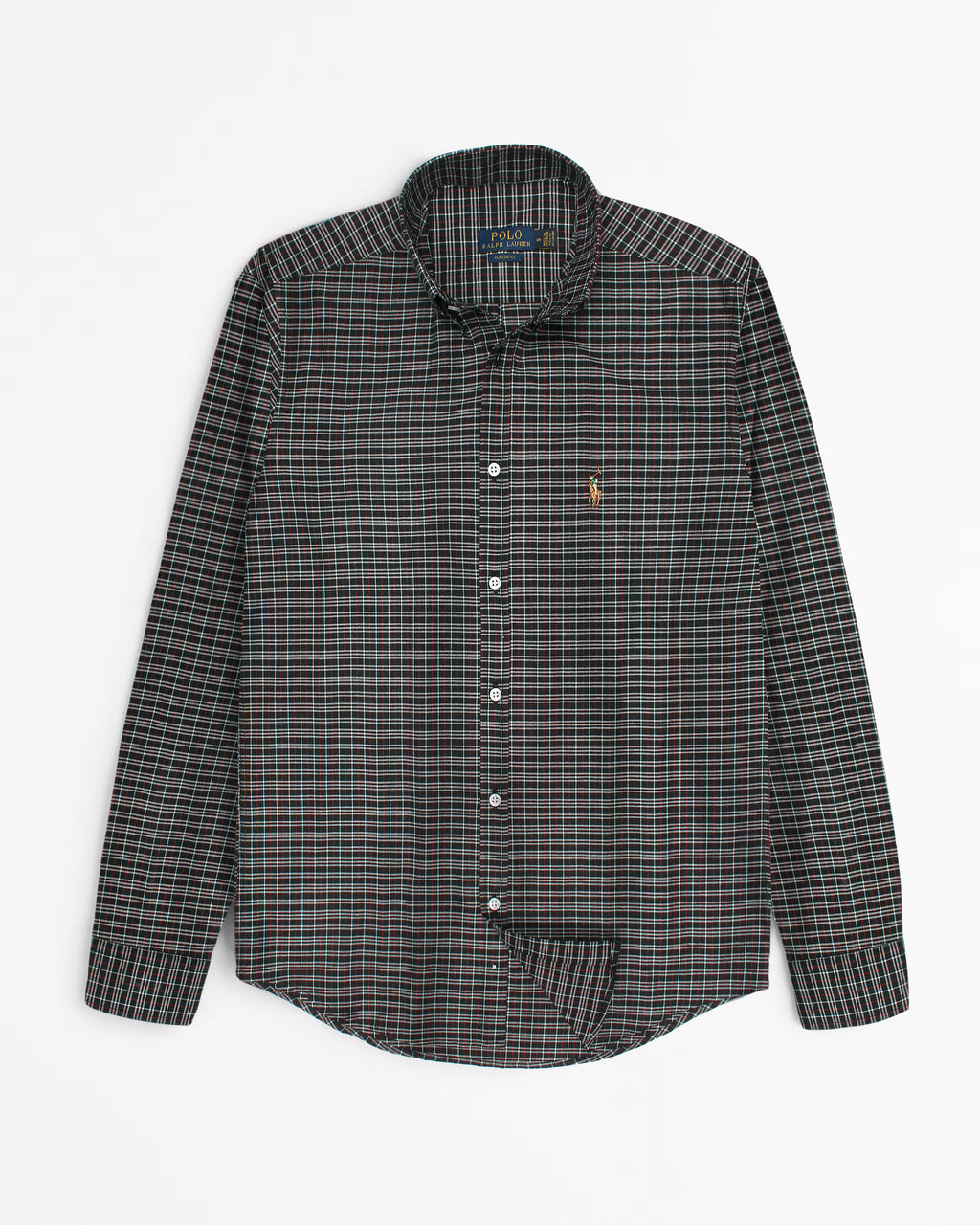 Iconic R/L Button Down Shirt - Checkered