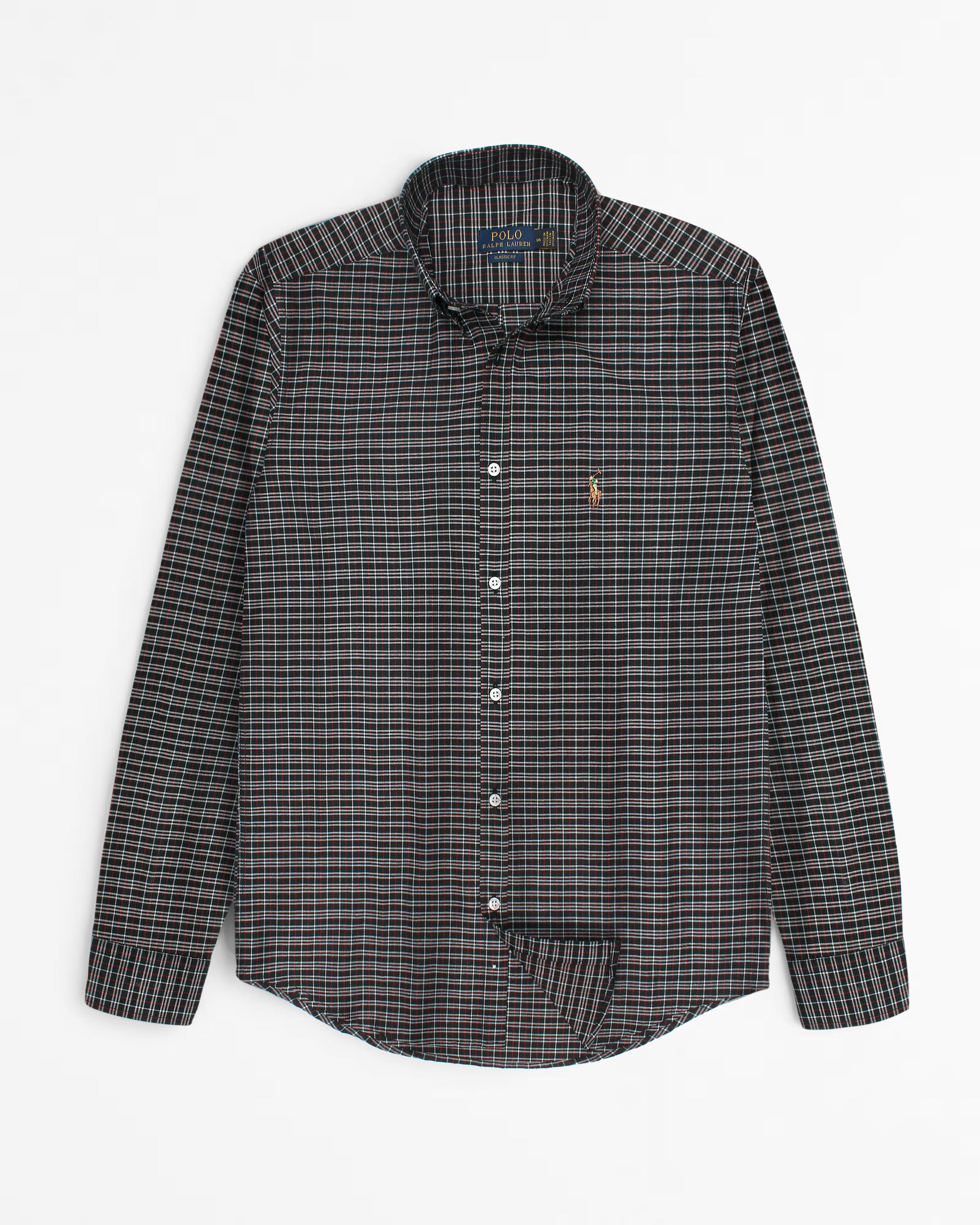 Iconic R/L Button Down Shirt - Checkered