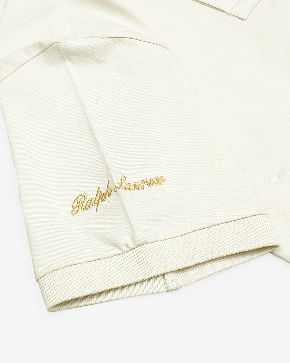 Iconic Bear Jersey Polo - Off White