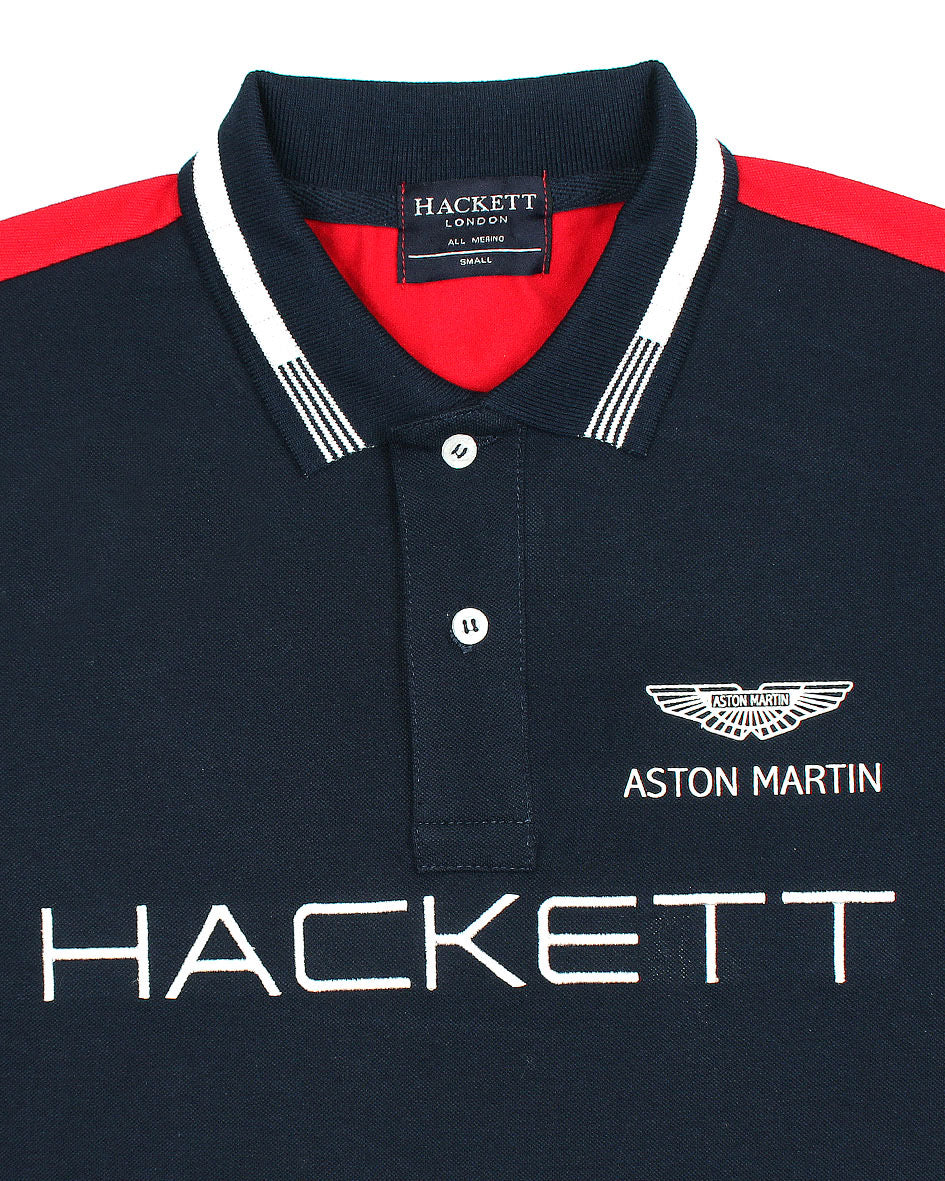 Premium HKT Motive Polo - Navy Blue