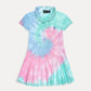 Premium Baby Girl R-L Polo Dress - Tip & Dye