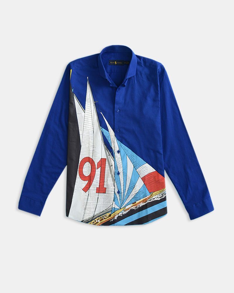 Exclusive Oxford RL Designer Shirt - Royal Blue