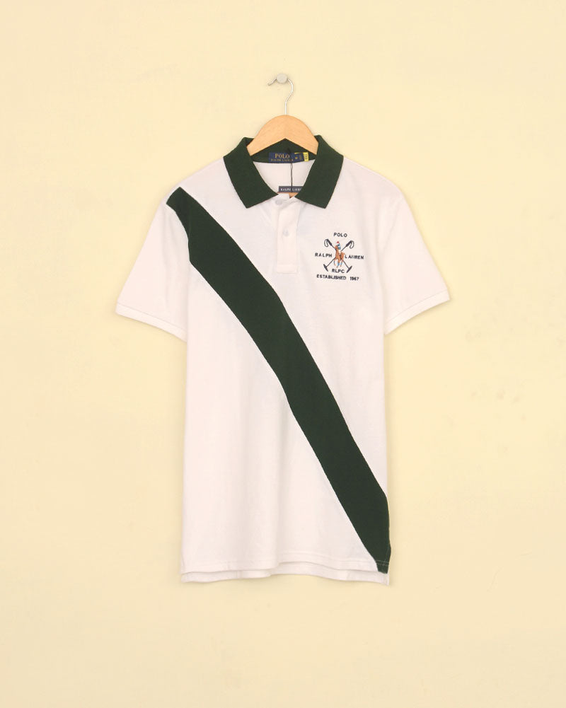 Premium Cross Panel Polo Mid Pony - W-G