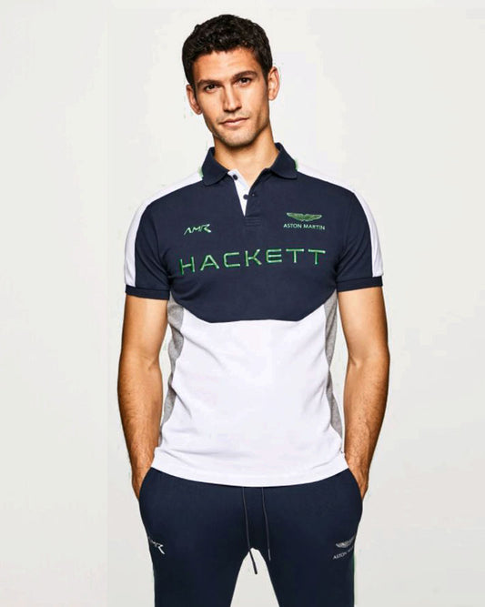 Exclusive HKT Panel Polo - B-W-G