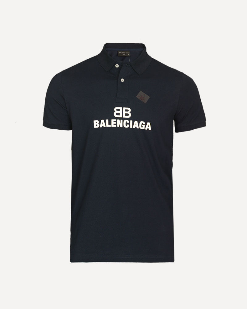Premium Edition B-L-C-G Polo - Navy Blue