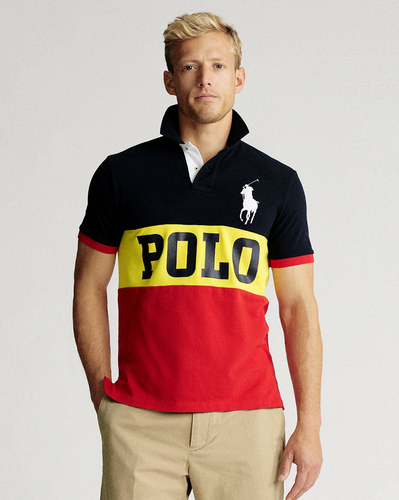 Premium Big Pony Polo Shirt - B-L-R