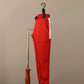 Dry Fit Ankle Length Jogger Pants - Red