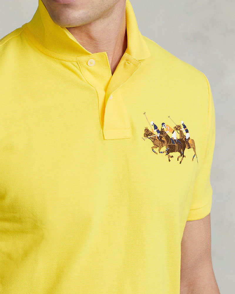 Exclusive Three Pony Polo Shirt - Lime