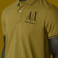 Premium Edition A/X Polo Emb - Olive Green