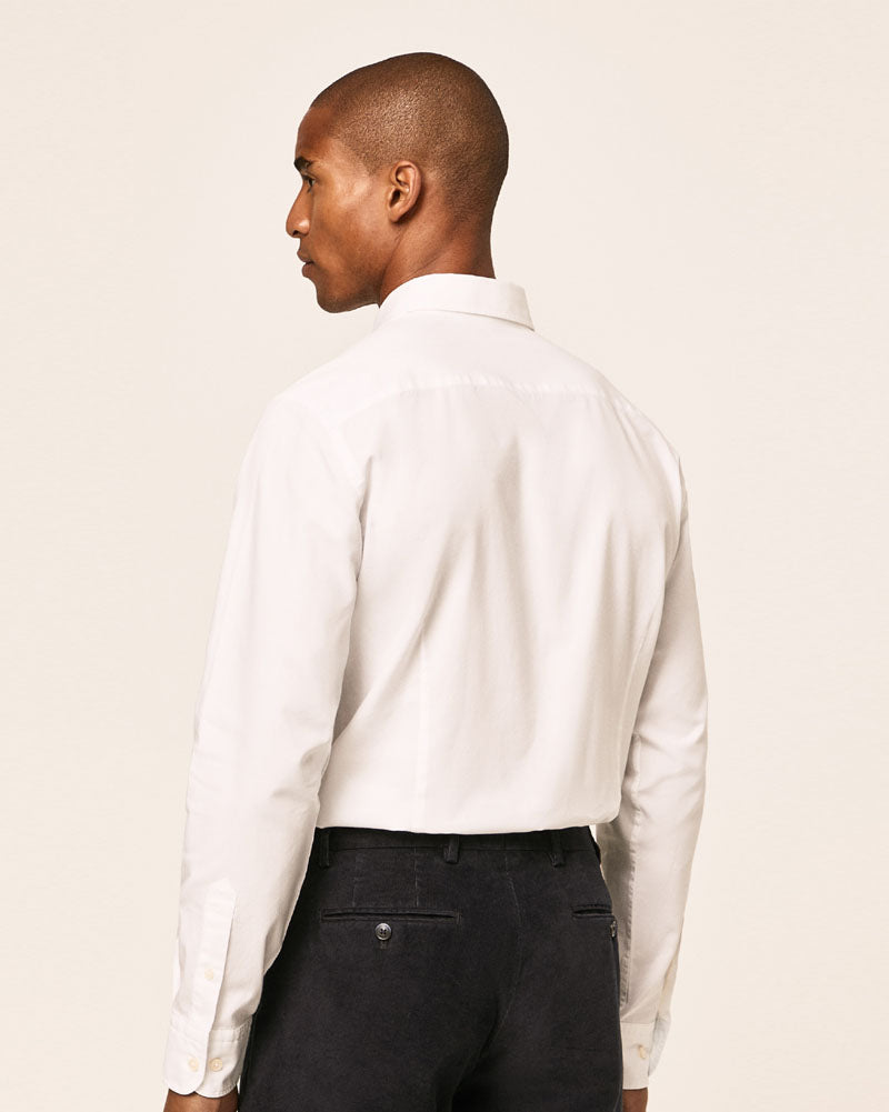 HKT Iconic Oxford Shirt - White