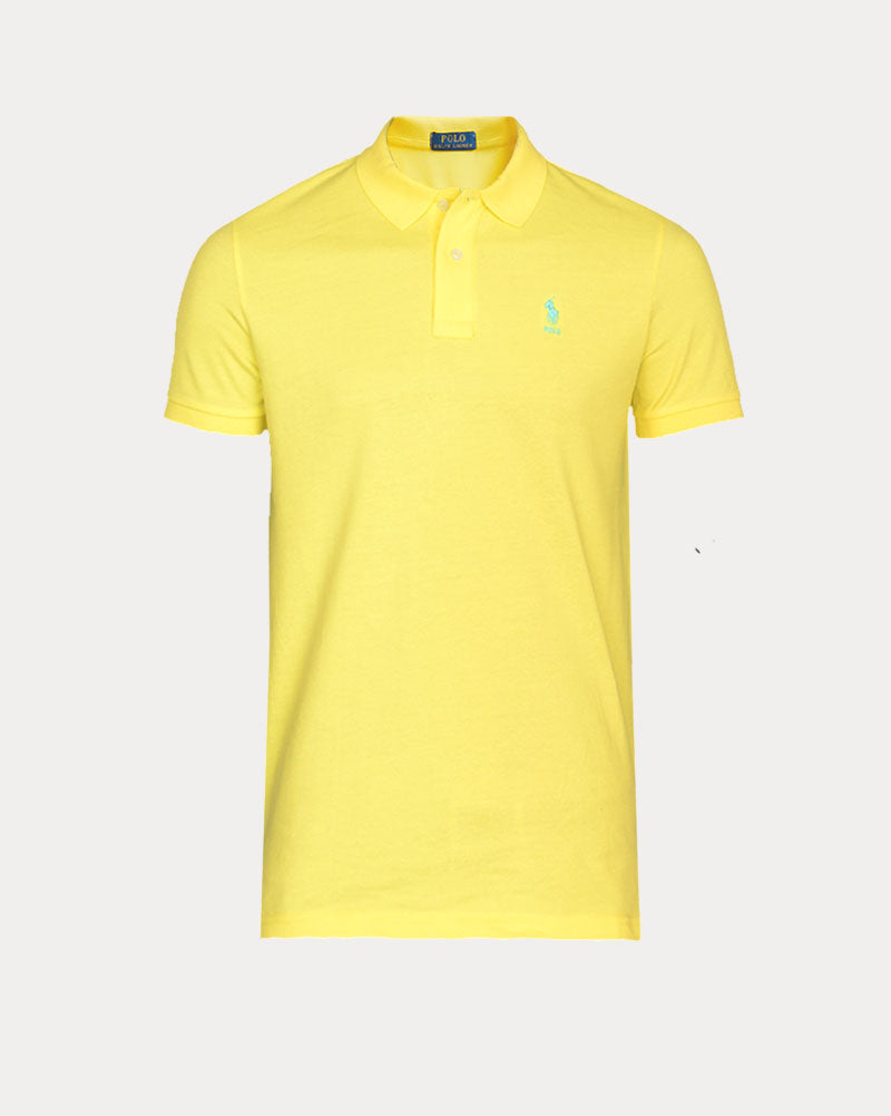Iconic Basic Pony Polo Shirt - Lime