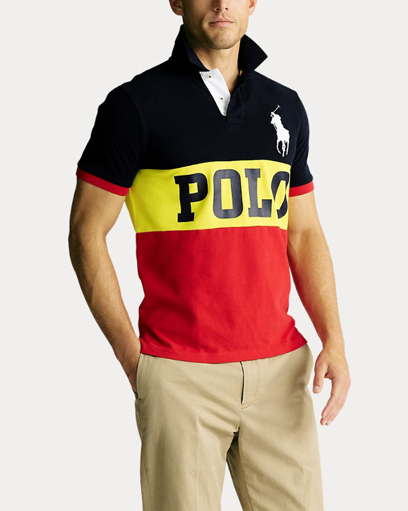 Premium Big Pony Polo Shirt - B-L-R