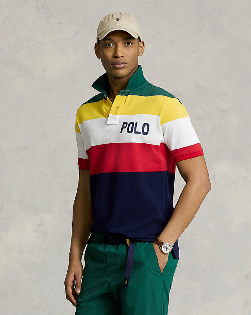Premium Multi Color Polo Shirt - G-L-W-R-B