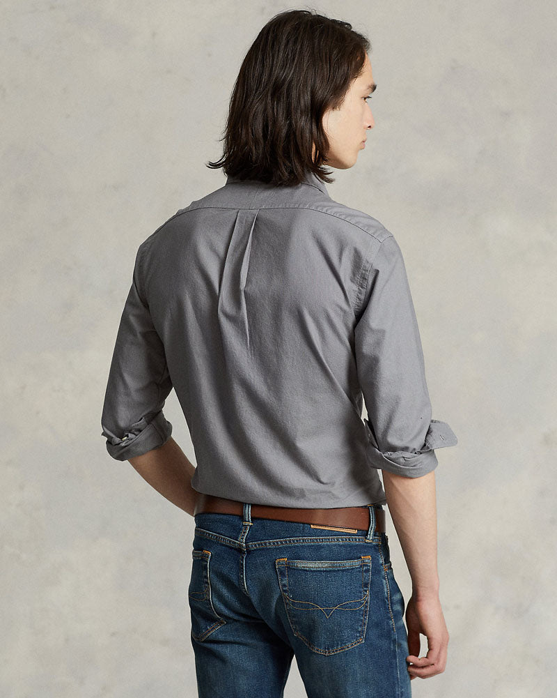 Iconic Pony Oxford Shirt - Grey