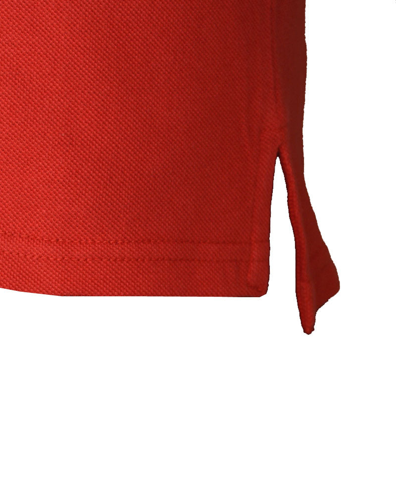 Premium L-C-S-T Collar Design Polo - Red