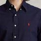 Iconic Pony Oxford Shirt - Navy Blue