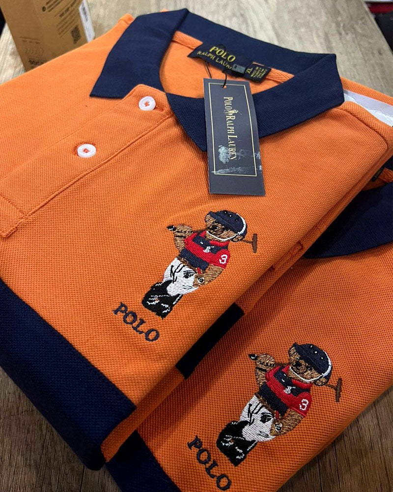 Exclusive Smart Bear Polo - Orange