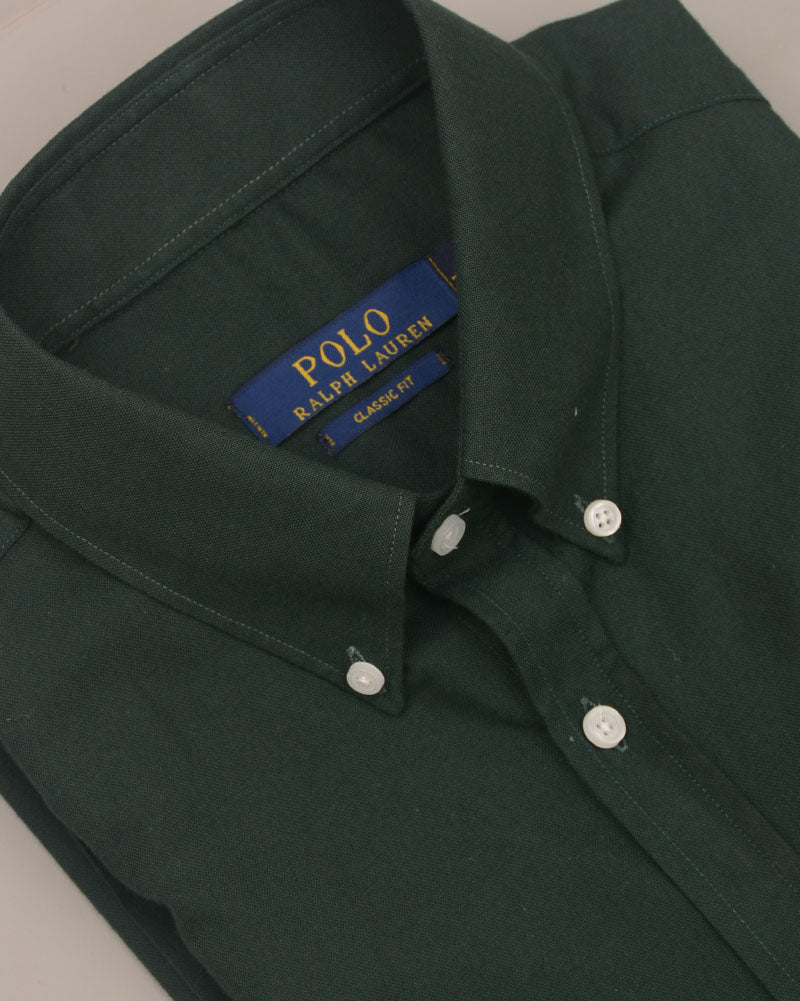 Iconic Pony Oxford Shirt - Green