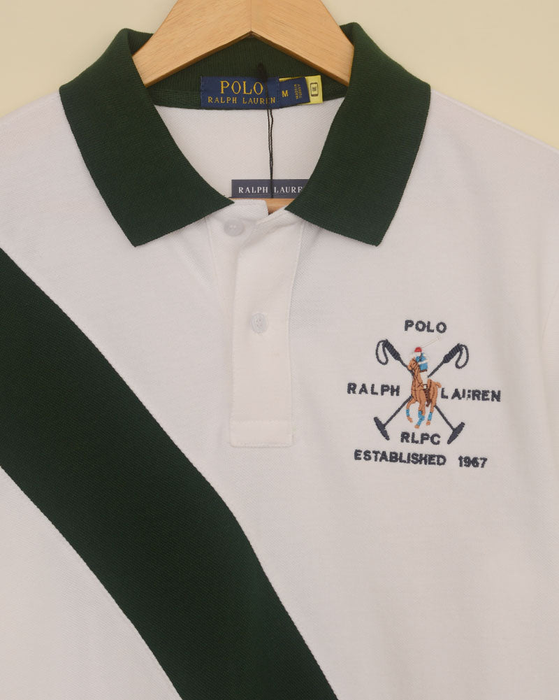 Premium Cross Panel Polo Mid Pony - W-G