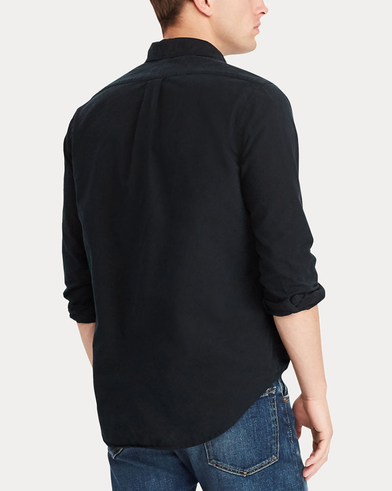 Iconic Pony Oxford Shirt - Black