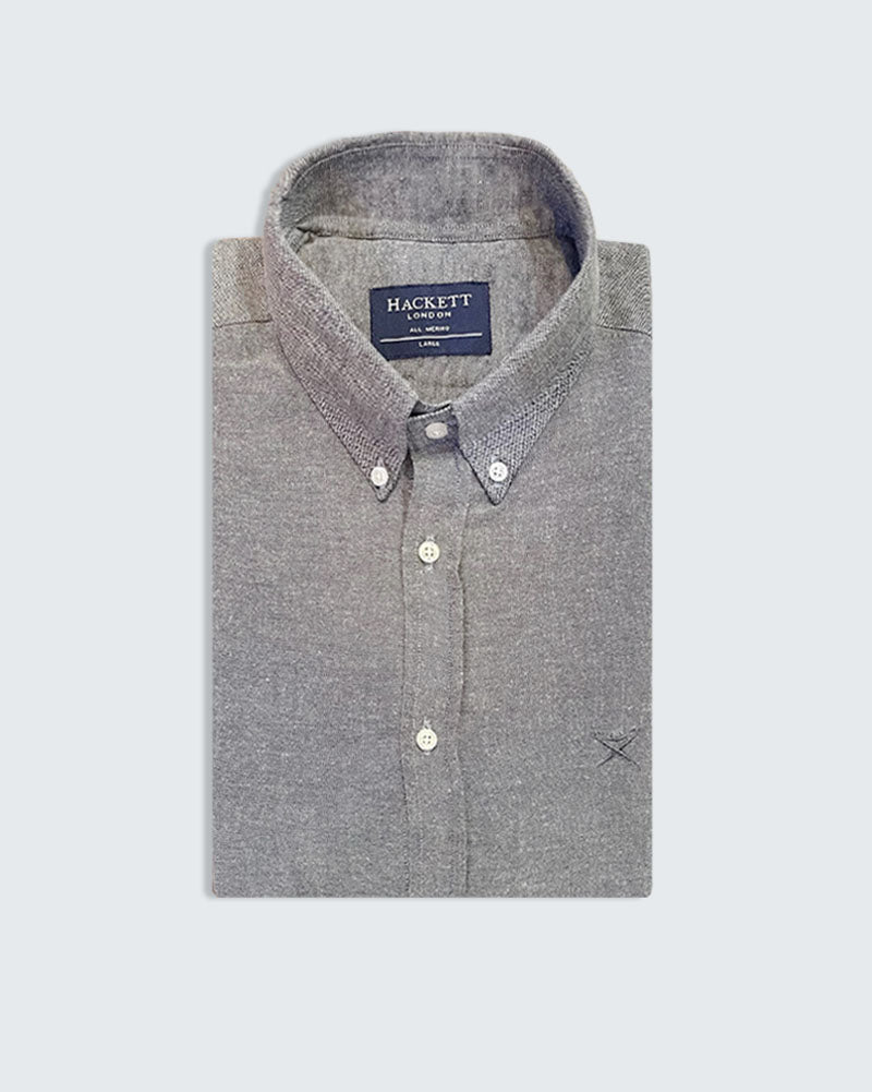 HKT Iconic Oxford Shirt - Gray