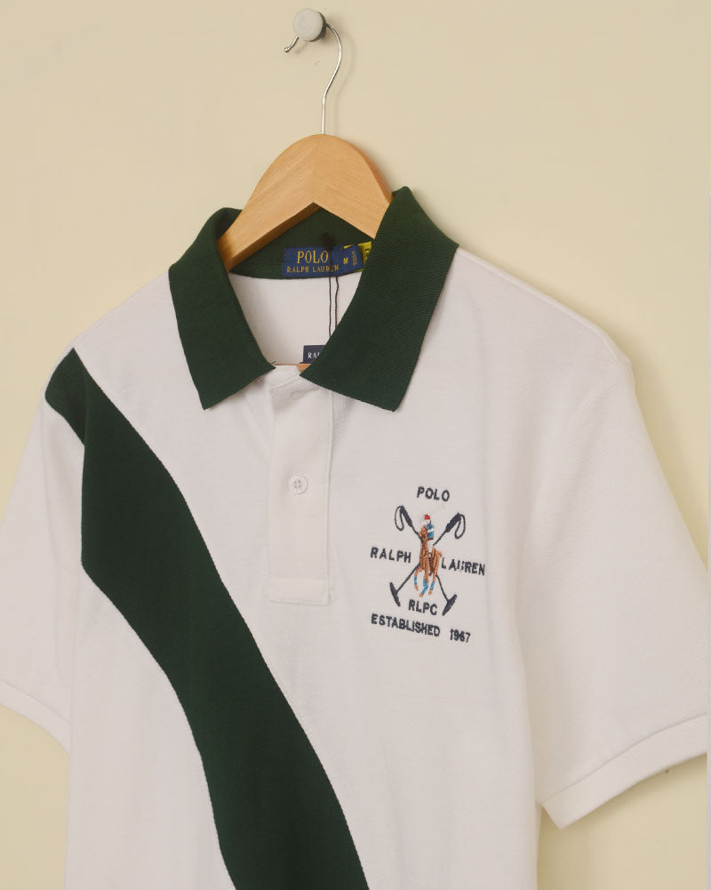 Premium Cross Panel Polo Mid Pony - W-G